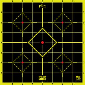 Splatter Shot® 8" Green Sight-In Target - Peel & Stick - 6 db