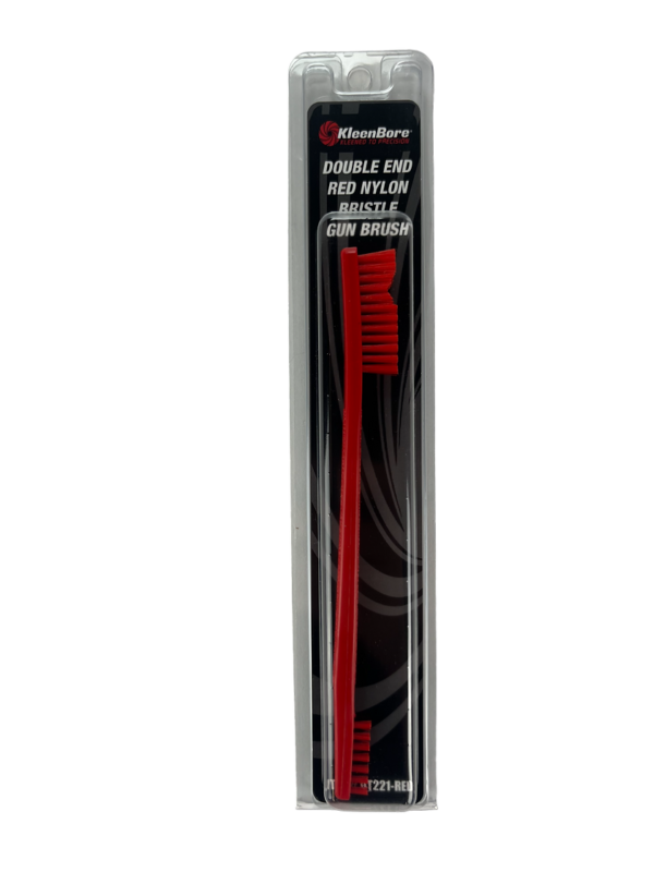 Kleenbore Nylon Dupla Végű Fegyvertisztító Kefe - Piros