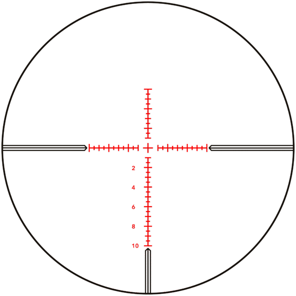 GPO SPECTRA Céltávcső 6x 4,5-27x50i FFP CW