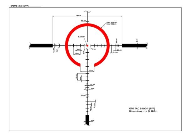 GPO TAC Távcső 8x 1-8x24i FFP